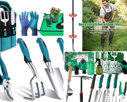 Tools for a Greener Garden cover photo collage