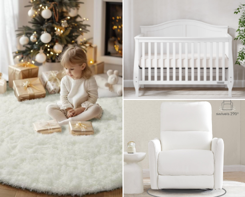 My Baby Girl's Nursery Room cover photo collage