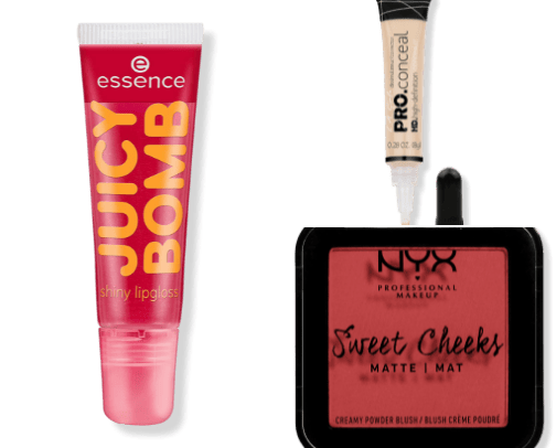 Favourite non expensive makeup cover photo collage