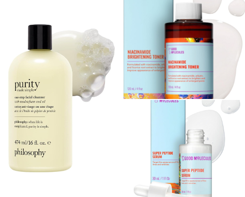 🧴My everyday skincare ✨ cover photo collage