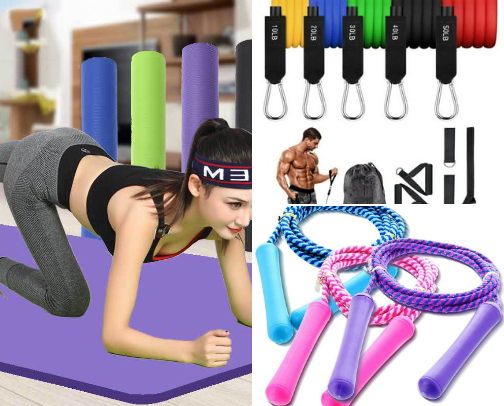 💪Budget friendly Fitness finds. cover photo collage