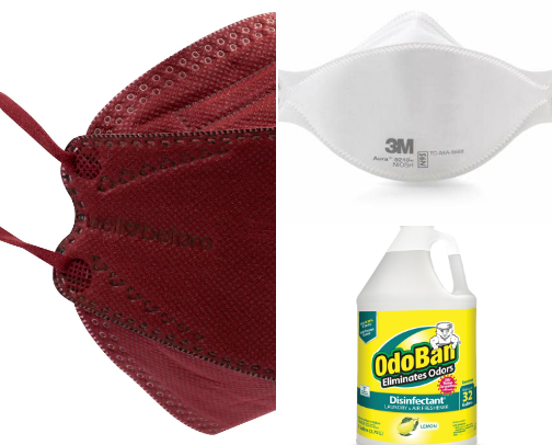 No COVID! - Favorite COVID mitigation tools. cover photo collage