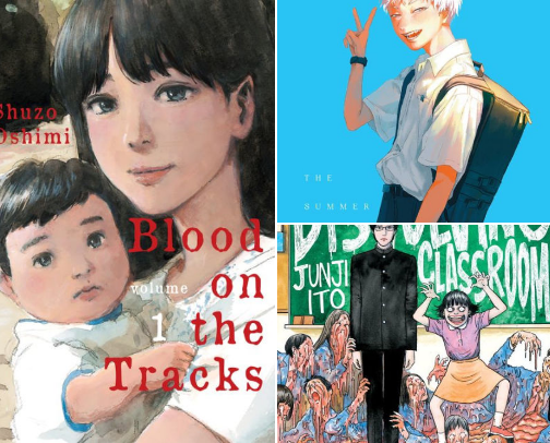 you should read this HORROR manga 👻 cover photo collage