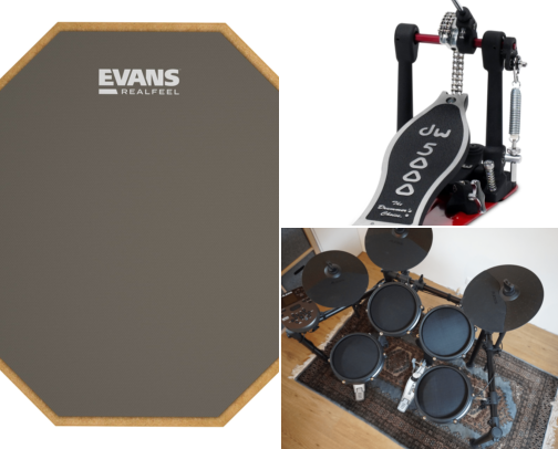 I Finally Found Drum Gear That Let Me Practice in My Apartment Quietly cover photo collage