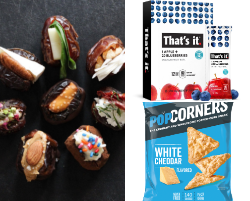 Healthy Snack Ideas for Kids and Adults cover photo collage