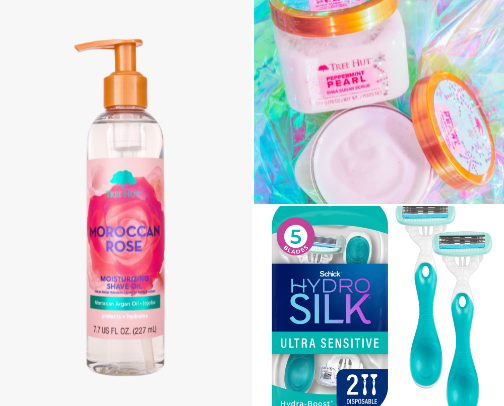 shave must haves cover photo collage