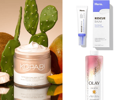 My Go-To Skincare Products cover photo collage