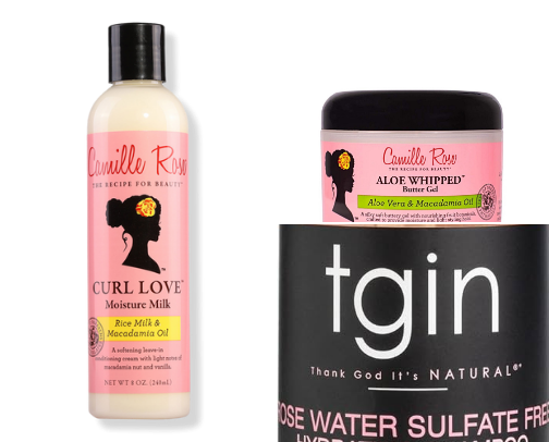 A Girl & Her Curls cover photo collage