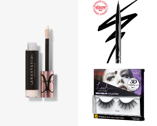 favorite beauty recs as a girl who loves basic alternative makeup cover photo collage