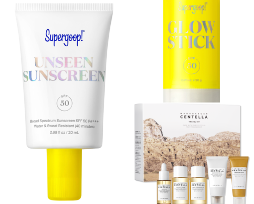 Travel Beauty Must-Haves cover photo collage