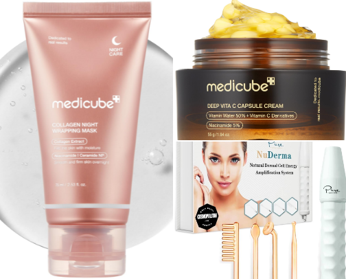 Glass Skincare 🤎✨ cover photo collage