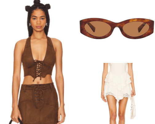 top picks for party & festival outfits | girly cover photo collage