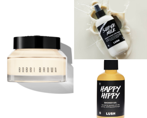 My favorite beauty recs cover photo collage