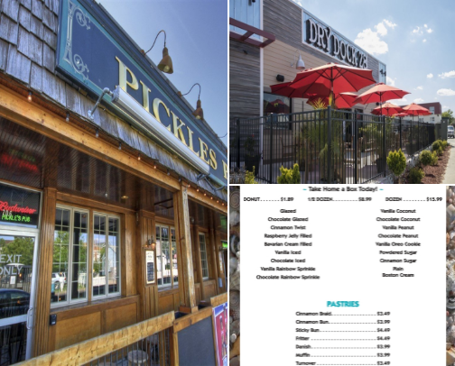 Best food places Ocean City cover photo collage