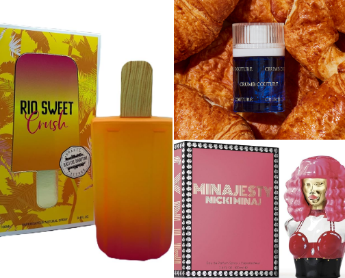 Spray & Slay (Perfume) cover photo collage