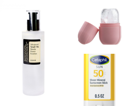 Beauty & Skincare Essentials cover photo collage