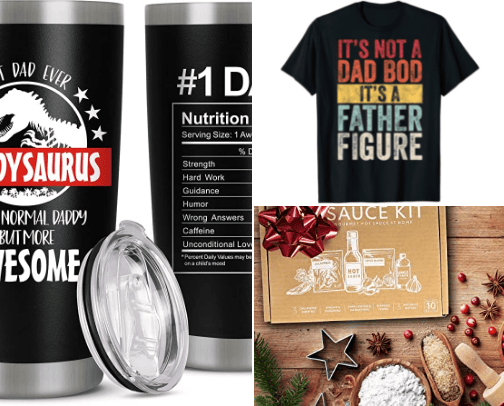 Father's Day gift ideas cover photo collage