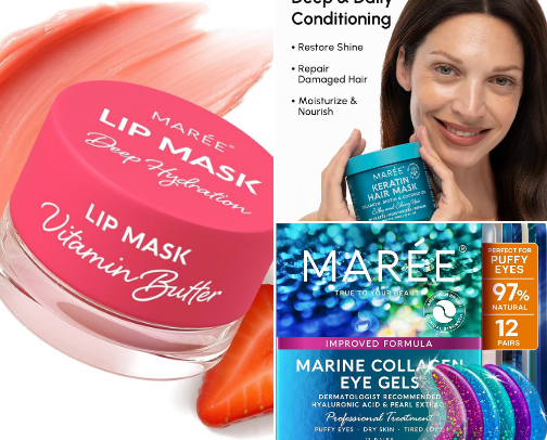 Radiant Beauty from Head to Toe cover photo collage