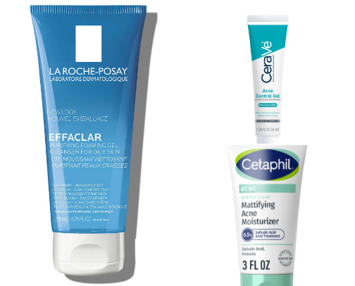 Skincare for Acne-Prone Skin!🫧 cover photo collage