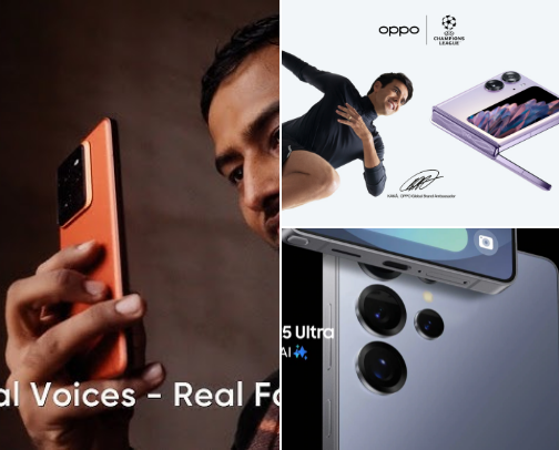 Gadgets (Mobile Phones, Tech, Accessories etc.) cover photo collage