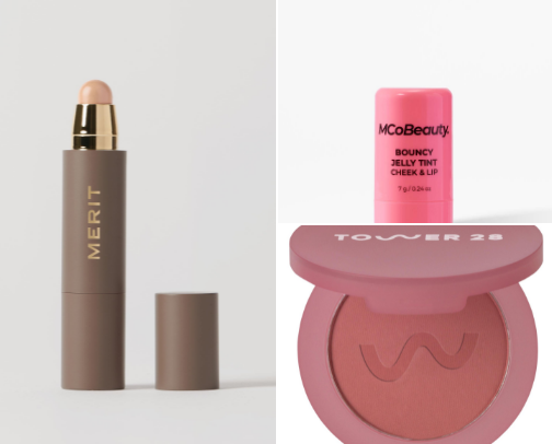 fav makeup products for clean girl aesthetic☺️🫧🧺 cover photo collage