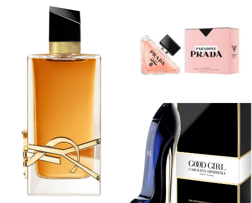 “Perfumes that get the most compliments” cover photo collage