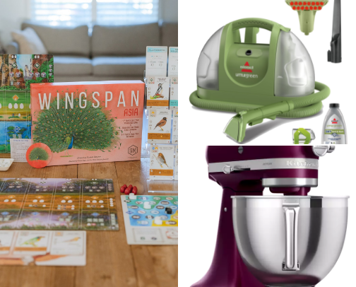 what’s on our wedding registry? cover photo collage