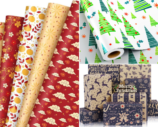 Gift-Wrapping Glow-Up ✨ cover photo collage