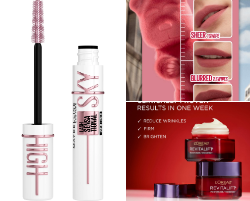 Cosmetic for all cover photo collage