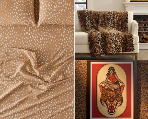 Animal Print Autumn: Home Decor cover photo collage