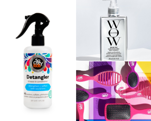 Mommy and Me haircare cover photo collage