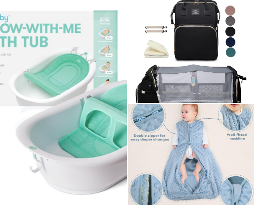 Must Haves for New Babies cover photo collage