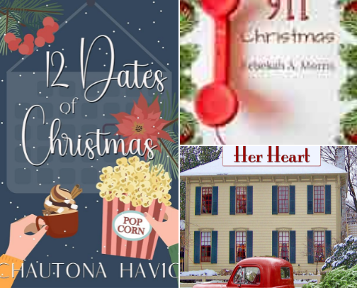 My Favorite Christmas Books cover photo collage