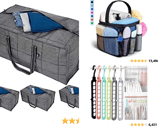 Must have dorm supplies cover photo collage