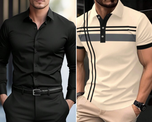 Mens Wardrobe cover photo collage