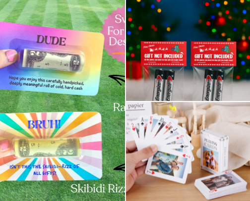 Stocking Stuffers $15 and Under cover photo collage