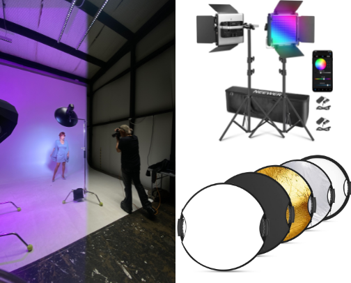 Picture-Perfect lighting 🔦✨ (mua approved) cover photo collage