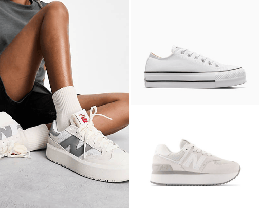 Shoes you need in college! cover photo collage