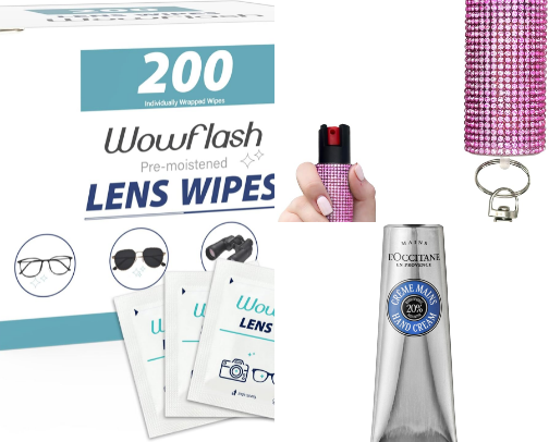 my unaesthetic purse must haves! cover photo collage