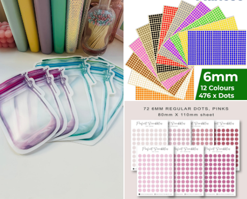 Budgeting accessories cover photo collage