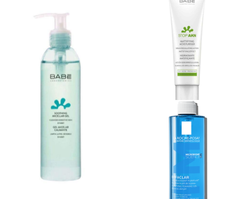 Skincare essentials for teenage skin✨ cover photo collage
