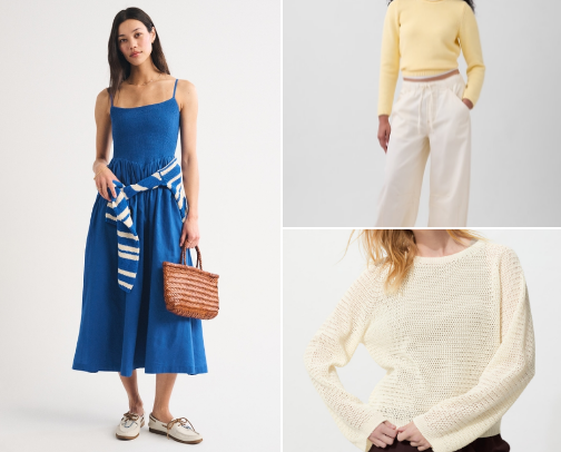 Santa Barbara outfits cover photo collage