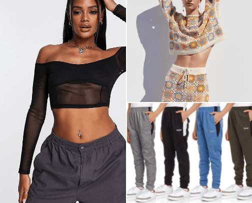 clothes 🎀 cover photo collage