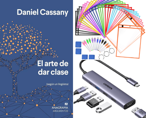 DOCENTES Y BIENESTAR: ORGANIZACIÓN, AULA Y AUTOCUIDADO cover photo collage