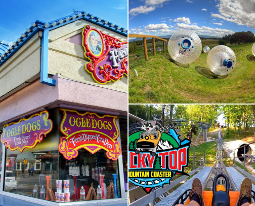 Smoky Mountain Vacation Fun cover photo collage
