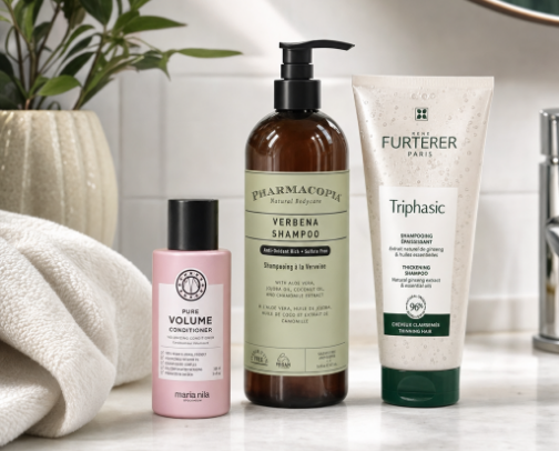 Everything for Thicker, Fuller, Happier Hair cover photo collage