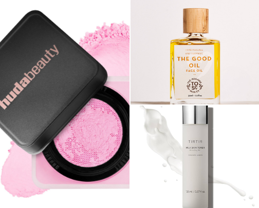 My favorite beauty recs cover photo collage