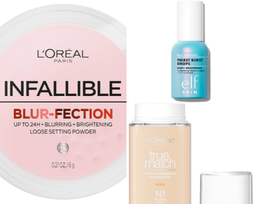 My favorite beauty recs cover photo collage