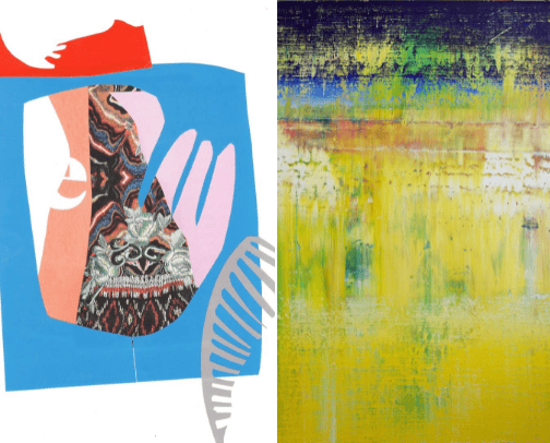 Unique Abstract Art and paintings cover photo collage