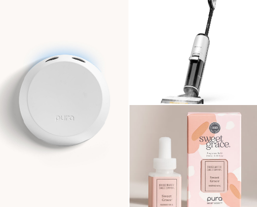 Smelly-good + clean HOME cover photo collage